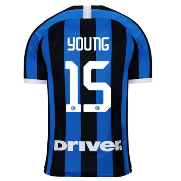 Camiseta Inter Milan NO.15 Young 1ª Kit 2019 2020 Azul